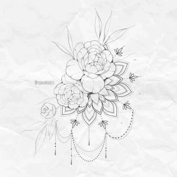 flowers tattoo