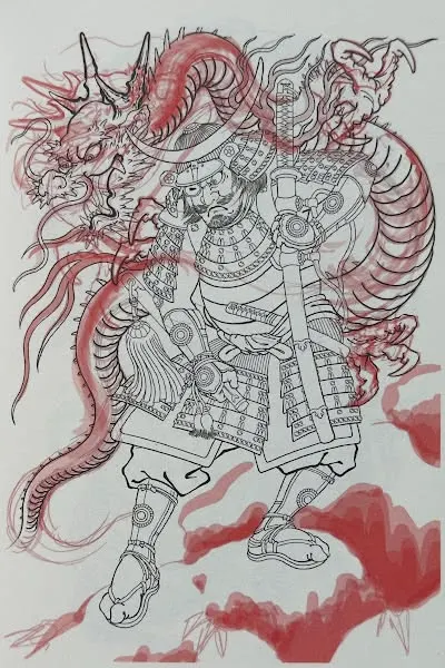 900+ ý tưởng hay nhất về Samurai tattoo trong 2026