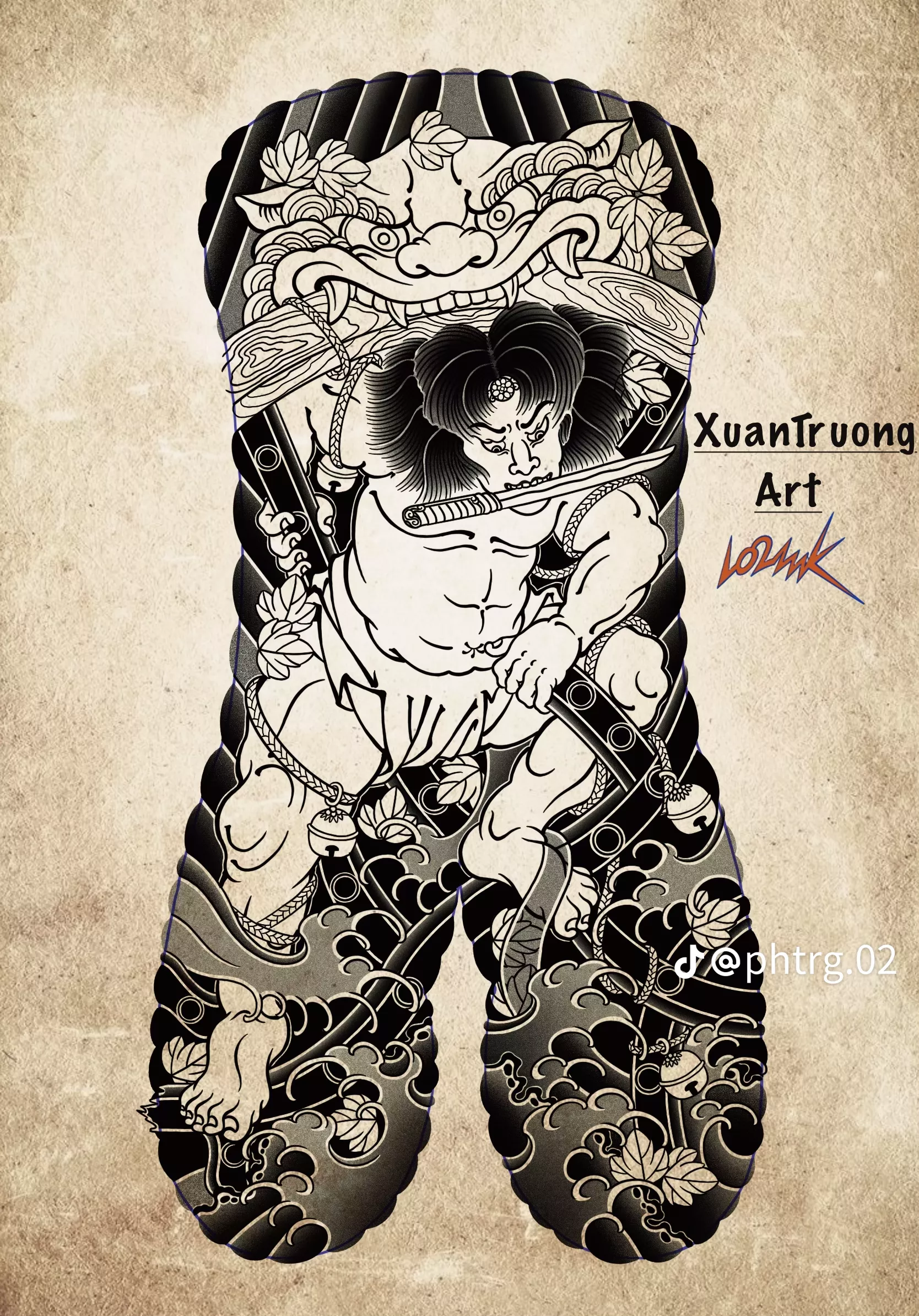 900+ ý tưởng hay nhất về Samurai tattoo trong 2026