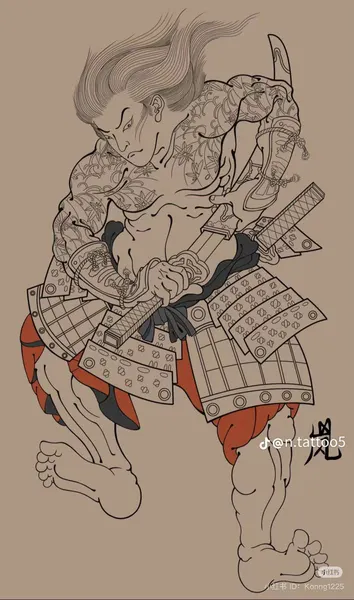 900+ ý tưởng hay nhất về Samurai tattoo trong 2026