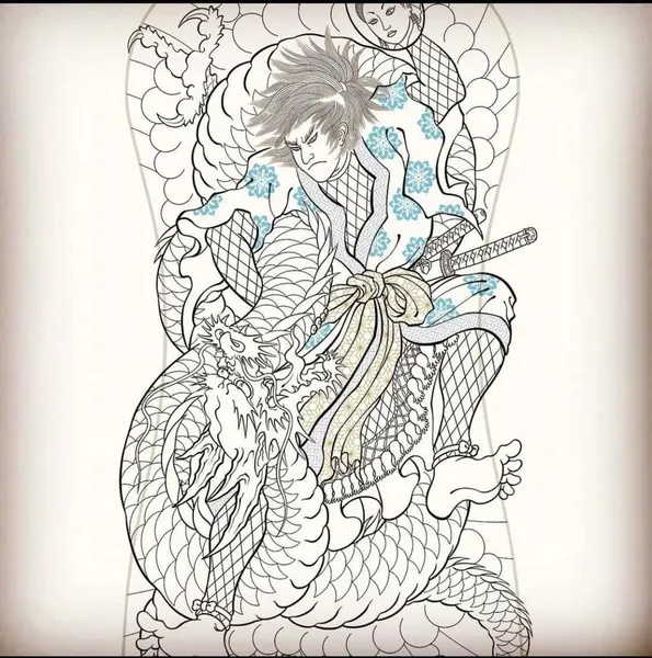 900+ ý tưởng hay nhất về Samurai tattoo trong 2026