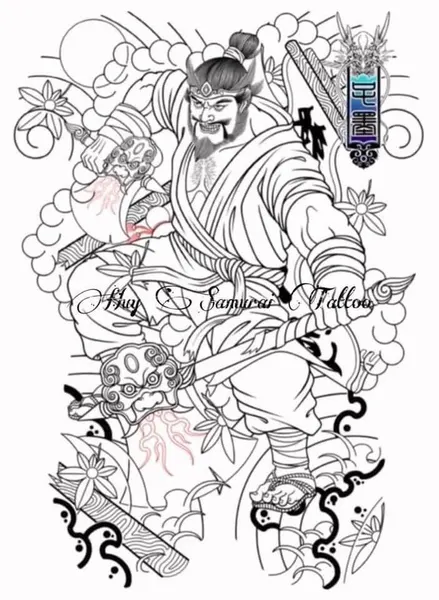 900+ ý tưởng hay nhất về Samurai tattoo trong 2026