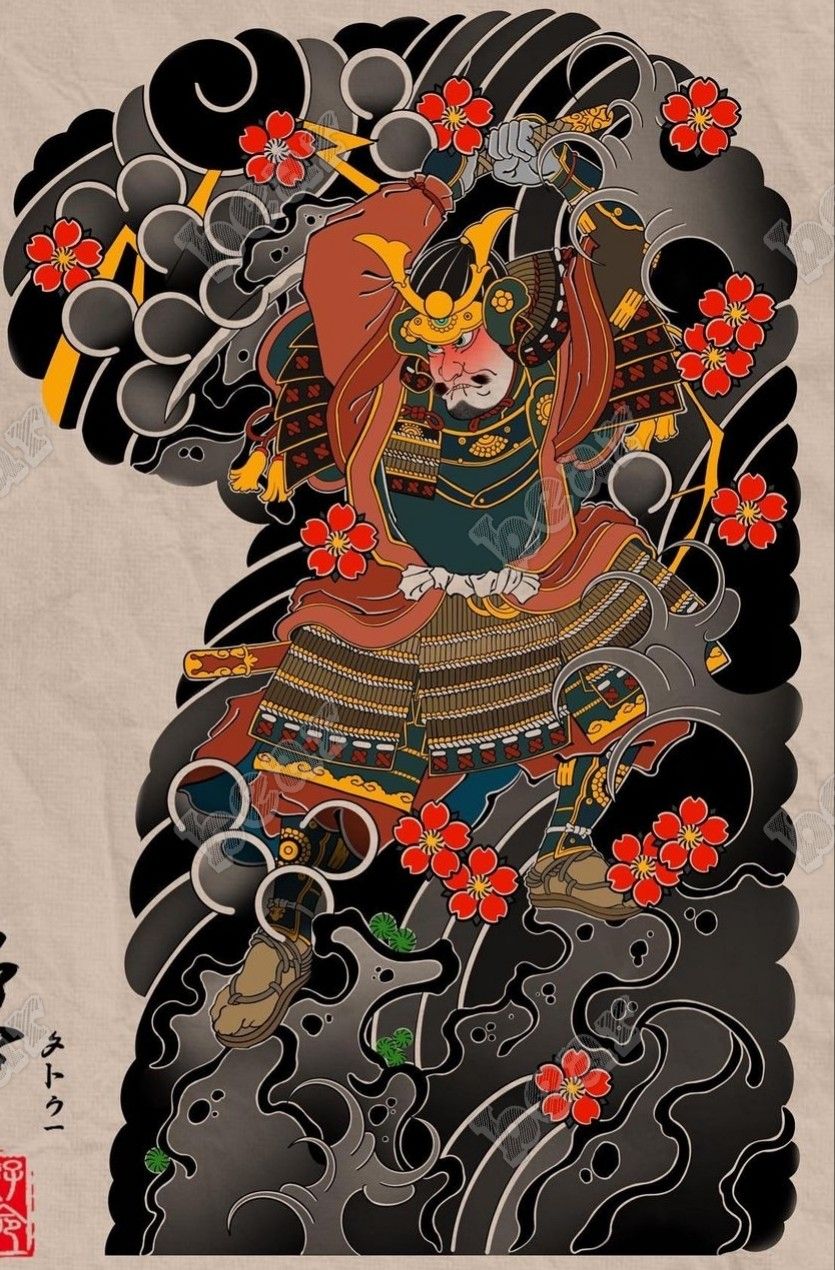 900+ ý tưởng hay nhất về Samurai tattoo trong 2026