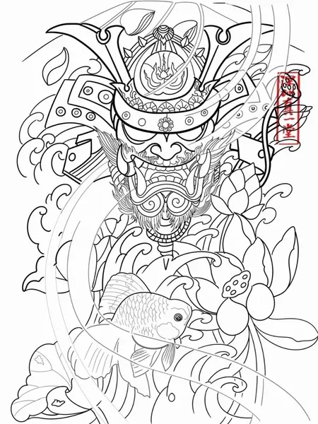 900+ ý tưởng hay nhất về Samurai tattoo trong 2026
