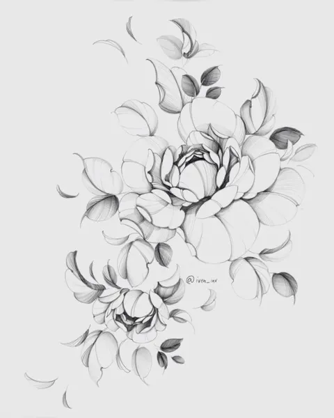 flowers tattoo