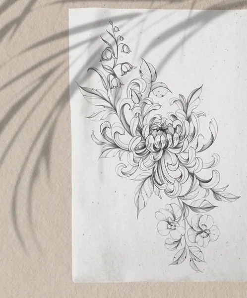 flowers tattoo