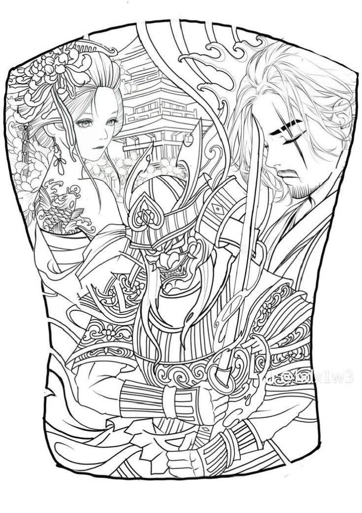 900+ ý tưởng hay nhất về Samurai tattoo trong 2026