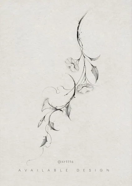 flowers tattoo