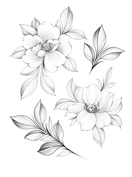flowers tattoo