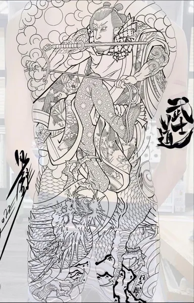 900+ ý tưởng hay nhất về Samurai tattoo trong 2026
