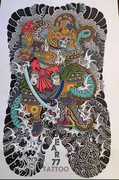 900+ ý tưởng hay nhất về Samurai tattoo trong 2026