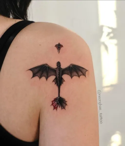 박쥐, Dragon, 뱀파이어, 다크 판타지