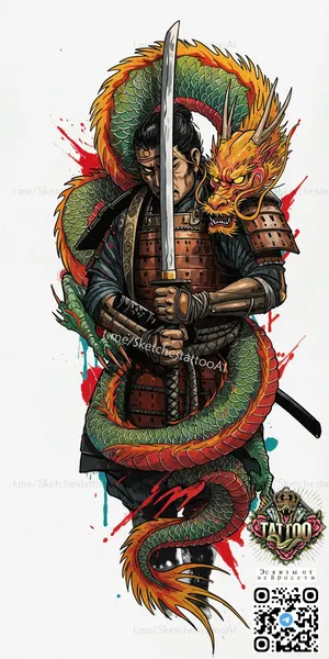 900+ ý tưởng hay nhất về Samurai tattoo trong 2026