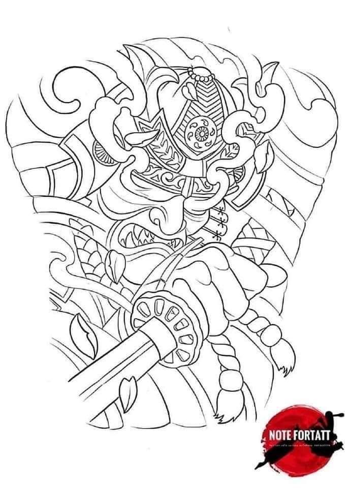 900+ ý tưởng hay nhất về Samurai tattoo trong 2026