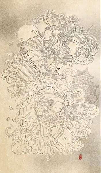 900+ ý tưởng hay nhất về Samurai tattoo trong 2026
