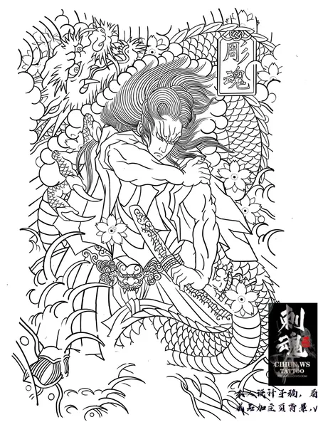 900+ ý tưởng hay nhất về Samurai tattoo trong 2026