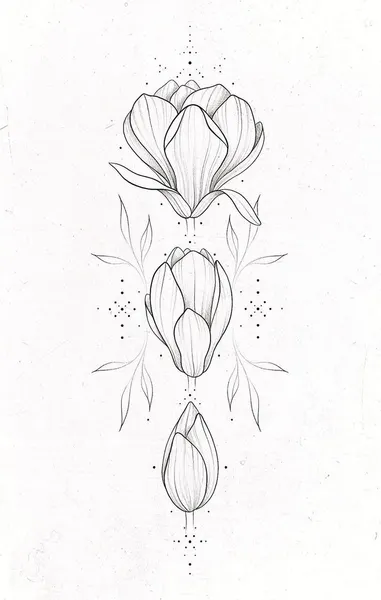 flowers tattoo