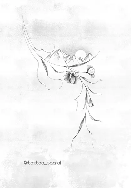 flowers tattoo