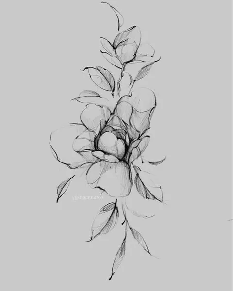flowers tattoo