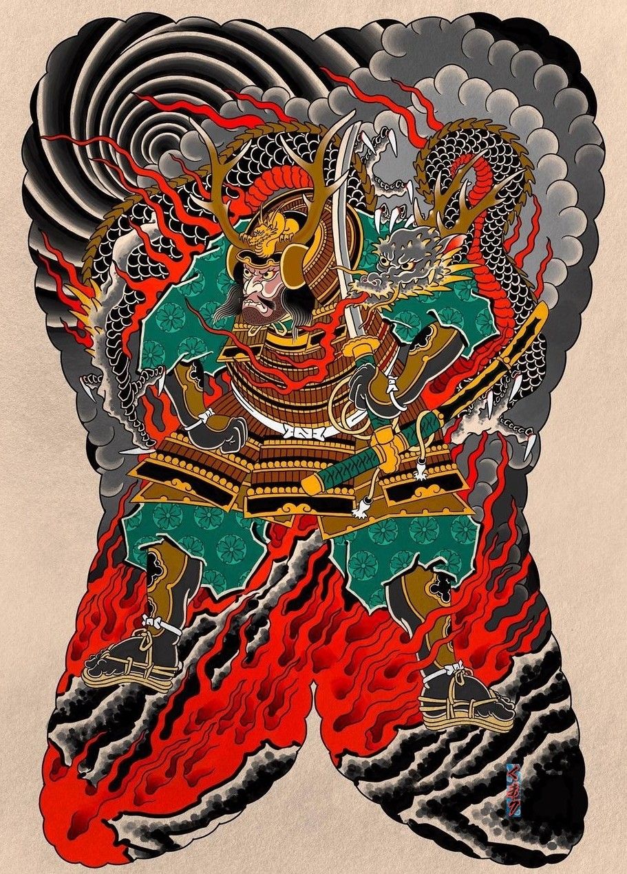 900+ ý tưởng hay nhất về Samurai tattoo trong 2026
