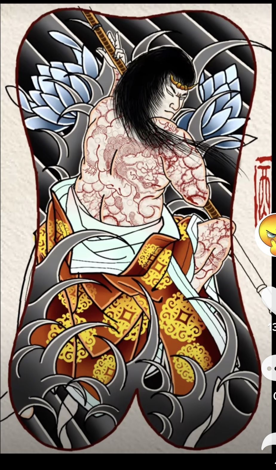 900+ ý tưởng hay nhất về Samurai tattoo trong 2026