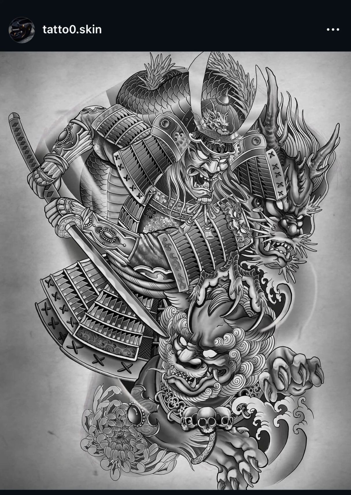 900+ ý tưởng hay nhất về Samurai tattoo trong 2026