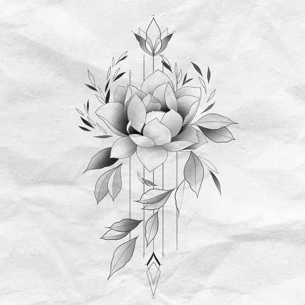 flowers tattoo