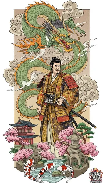 900+ ý tưởng hay nhất về Samurai tattoo trong 2026