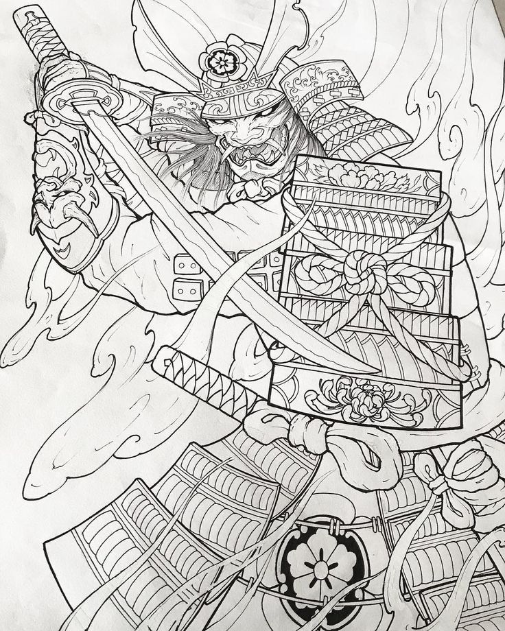 900+ ý tưởng hay nhất về Samurai tattoo trong 2026
