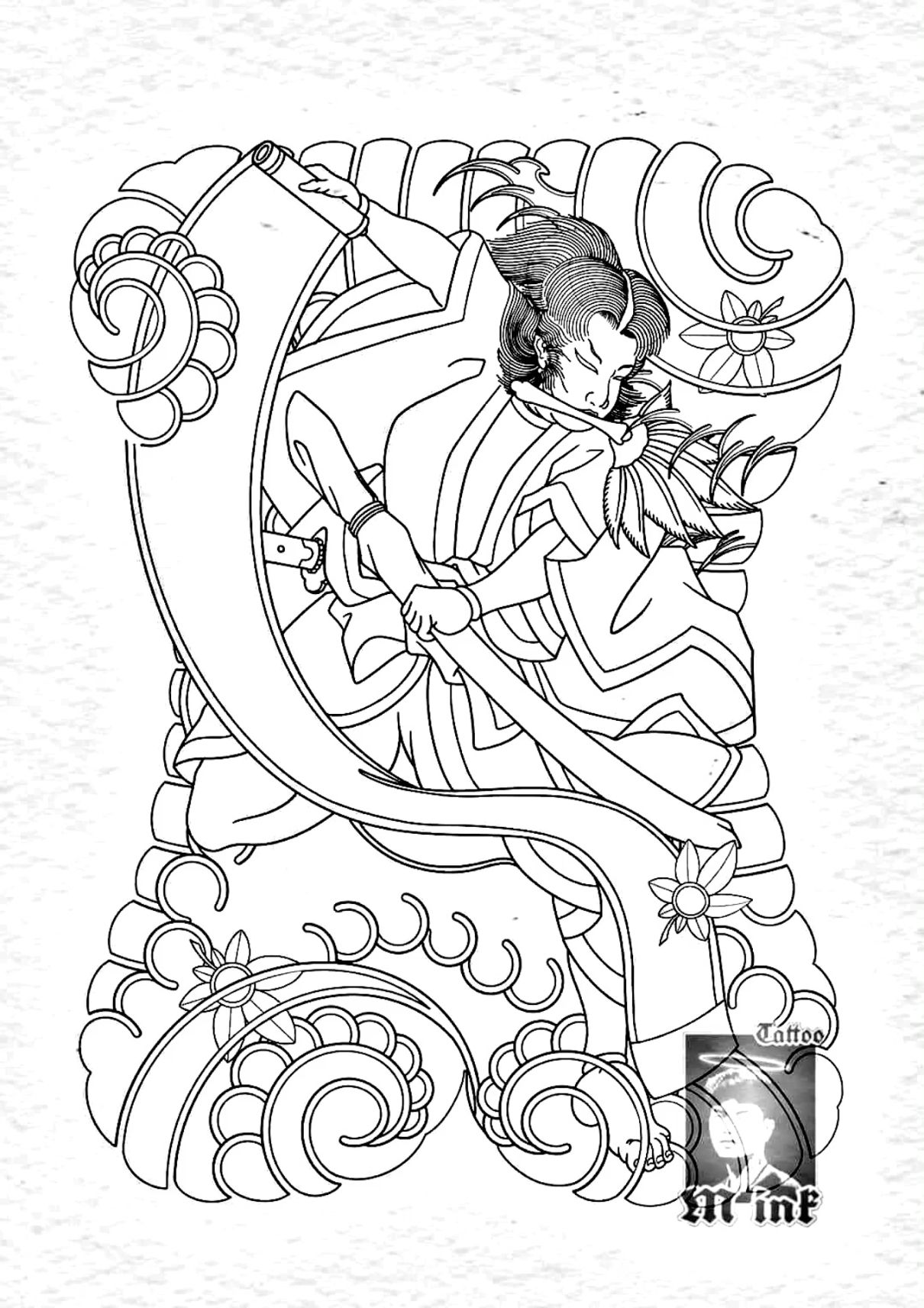 900+ ý tưởng hay nhất về Samurai tattoo trong 2026