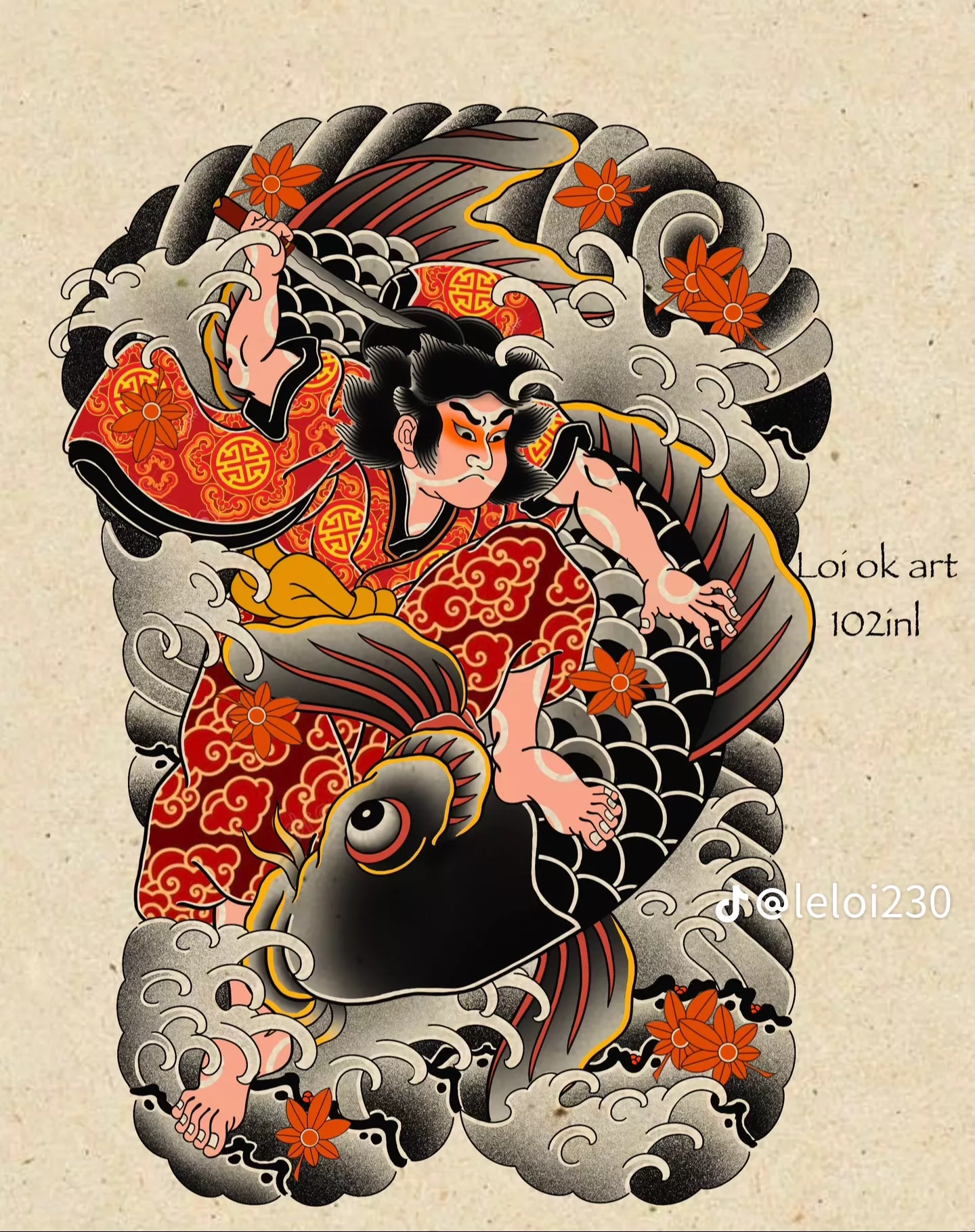 900+ ý tưởng hay nhất về Samurai tattoo trong 2026
