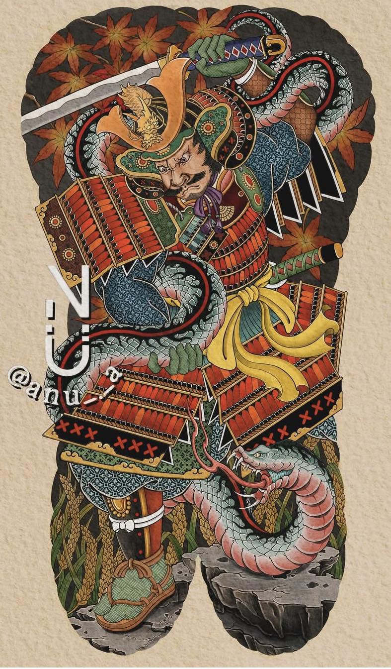 900+ ý tưởng hay nhất về Samurai tattoo trong 2026