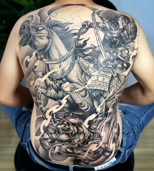 900+ ý tưởng hay nhất về Samurai tattoo trong 2026