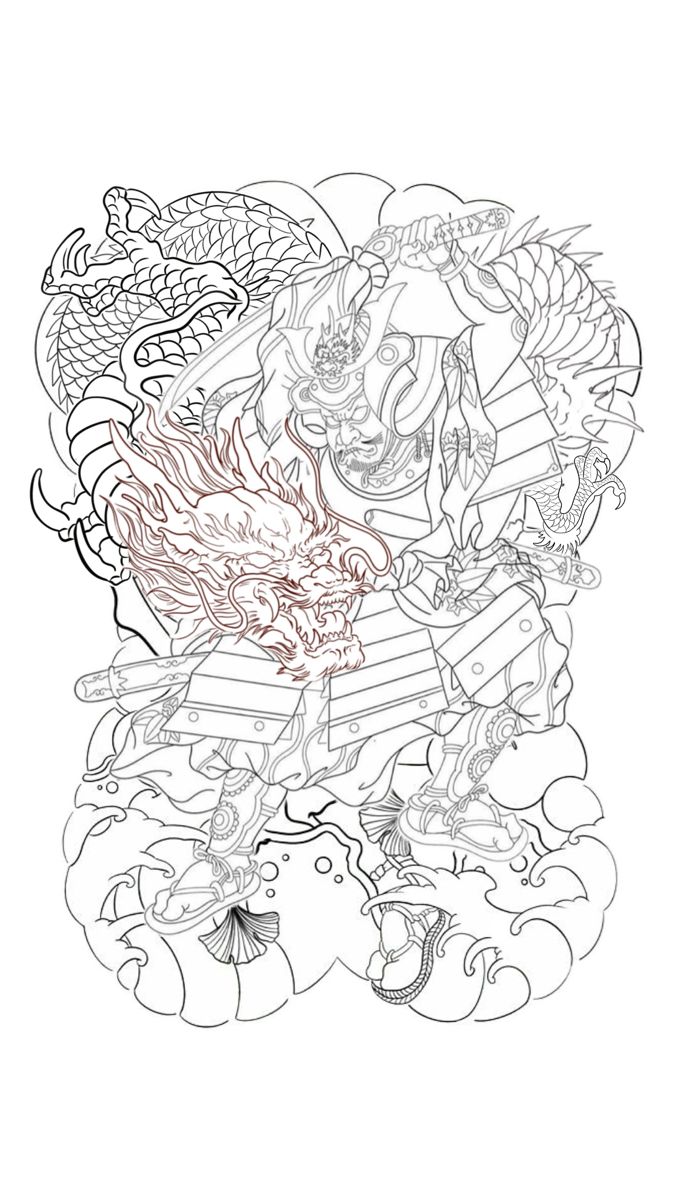 900+ ý tưởng hay nhất về Samurai tattoo trong 2026