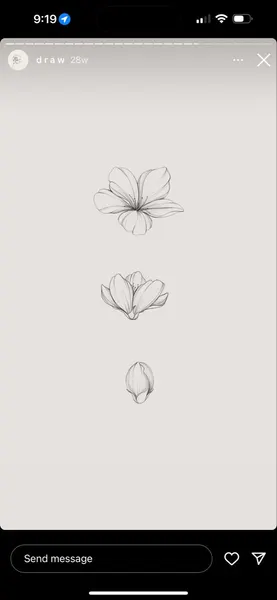 flowers tattoo