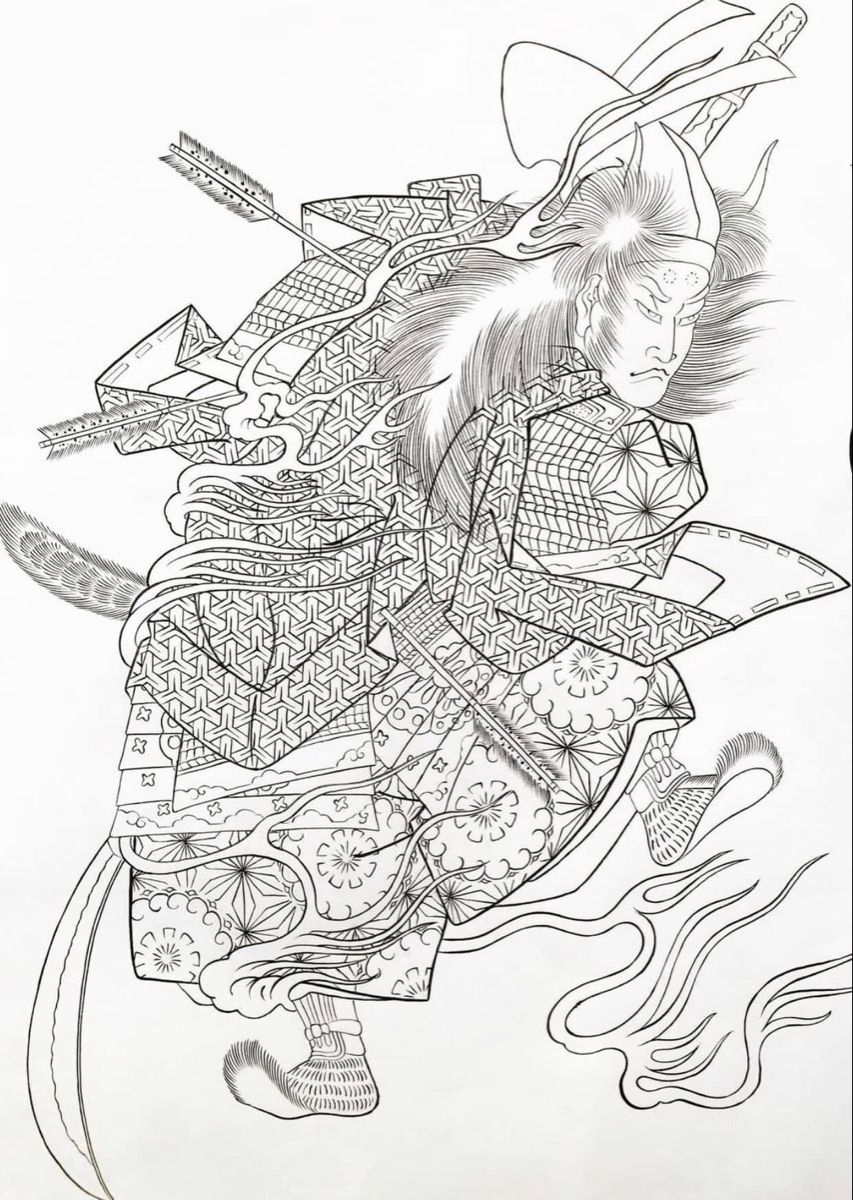 900+ ý tưởng hay nhất về Samurai tattoo trong 2026