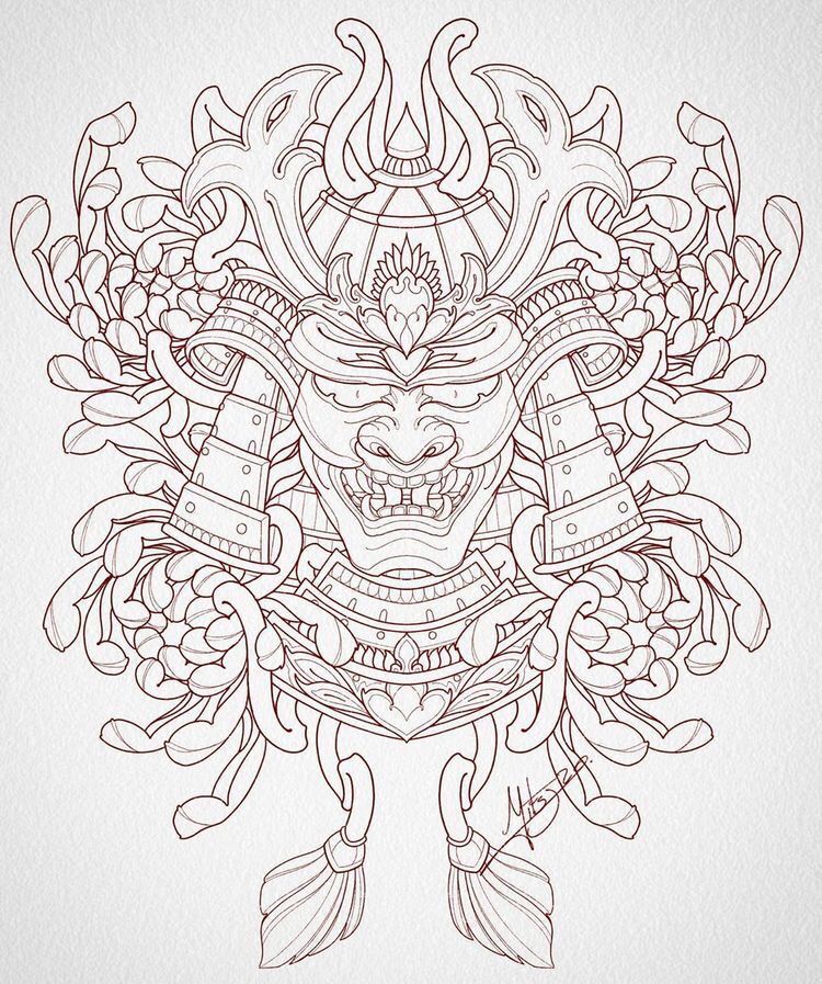 900+ ý tưởng hay nhất về Samurai tattoo trong 2026