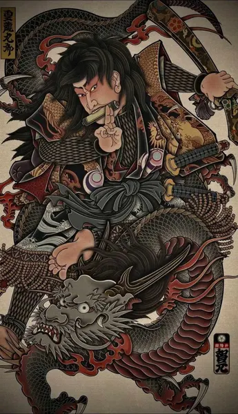 900+ ý tưởng hay nhất về Samurai tattoo trong 2026