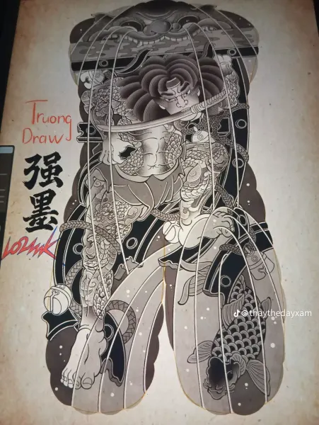 900+ ý tưởng hay nhất về Samurai tattoo trong 2026