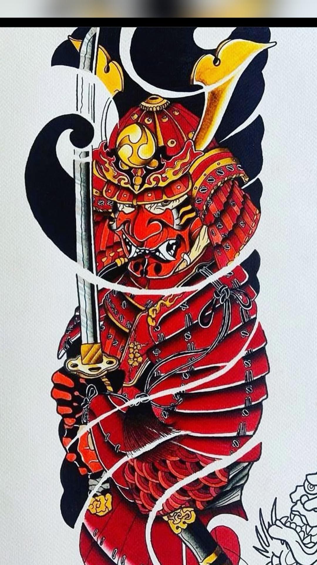 900+ ý tưởng hay nhất về Samurai tattoo trong 2026