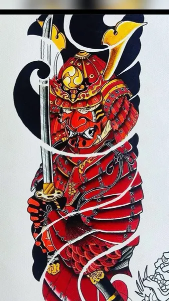 900+ ý tưởng hay nhất về Samurai tattoo trong 2026