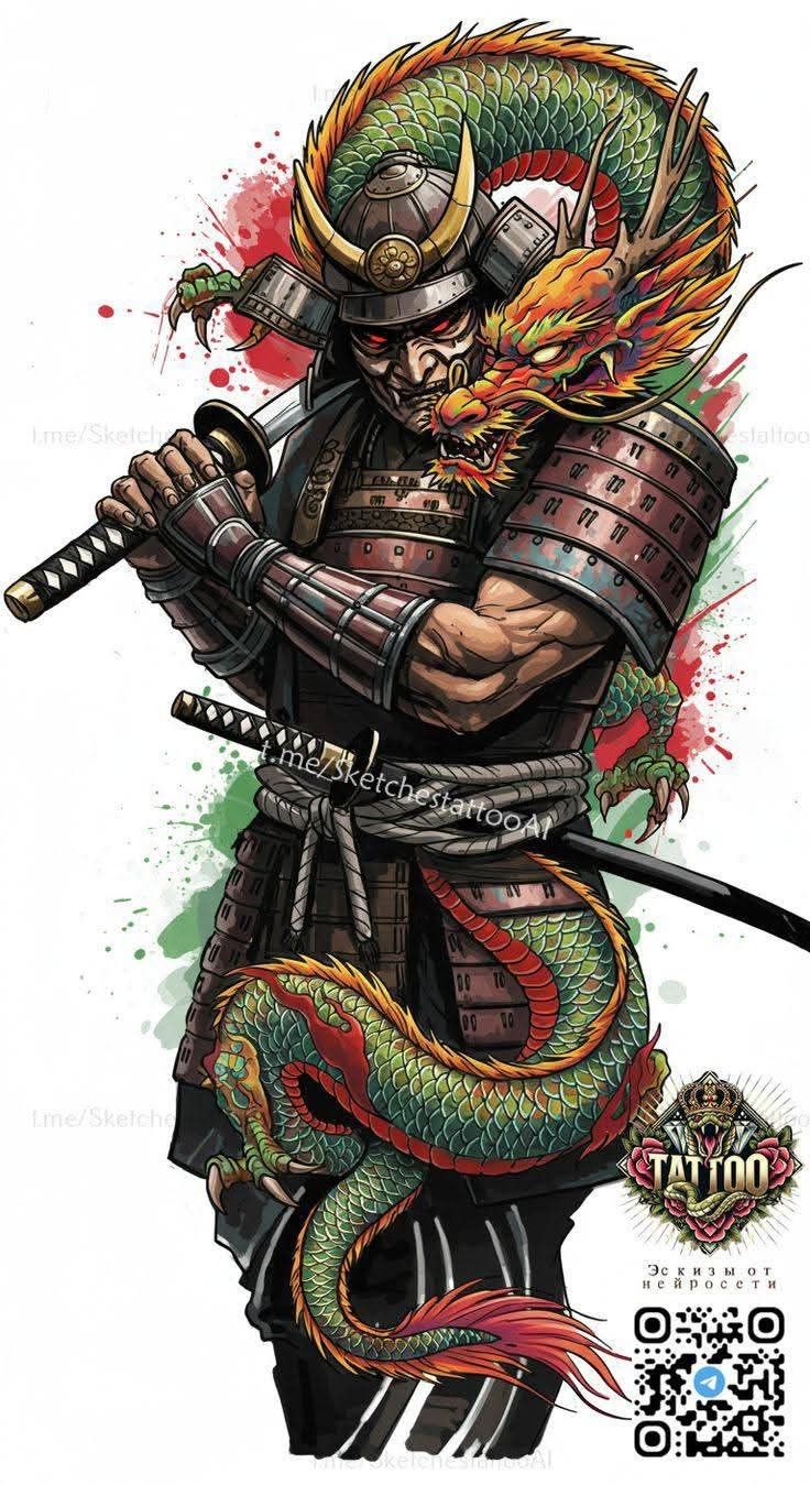 900+ ý tưởng hay nhất về Samurai tattoo trong 2026