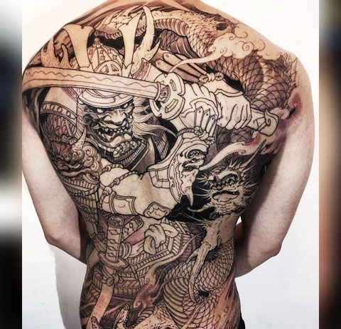 900+ ý tưởng hay nhất về Samurai tattoo trong 2026