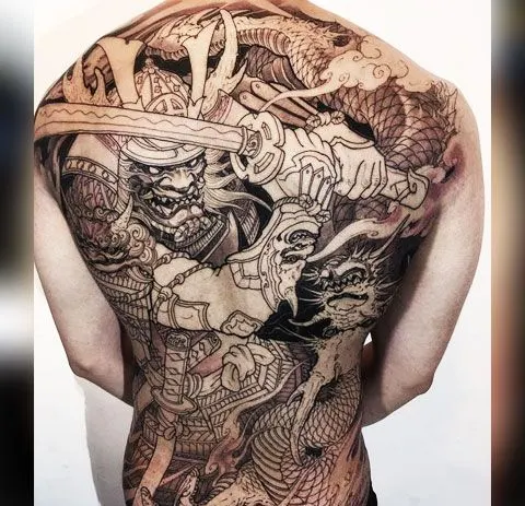 900+ ý tưởng hay nhất về Samurai tattoo trong 2026