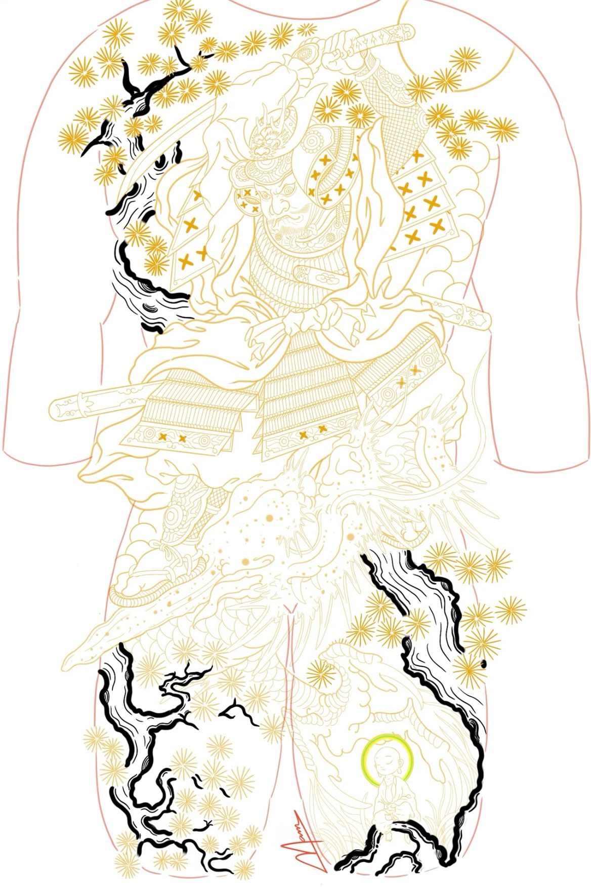 900+ ý tưởng hay nhất về Samurai tattoo trong 2026