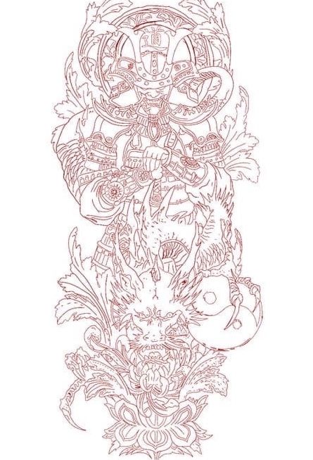 900+ ý tưởng hay nhất về Samurai tattoo trong 2026