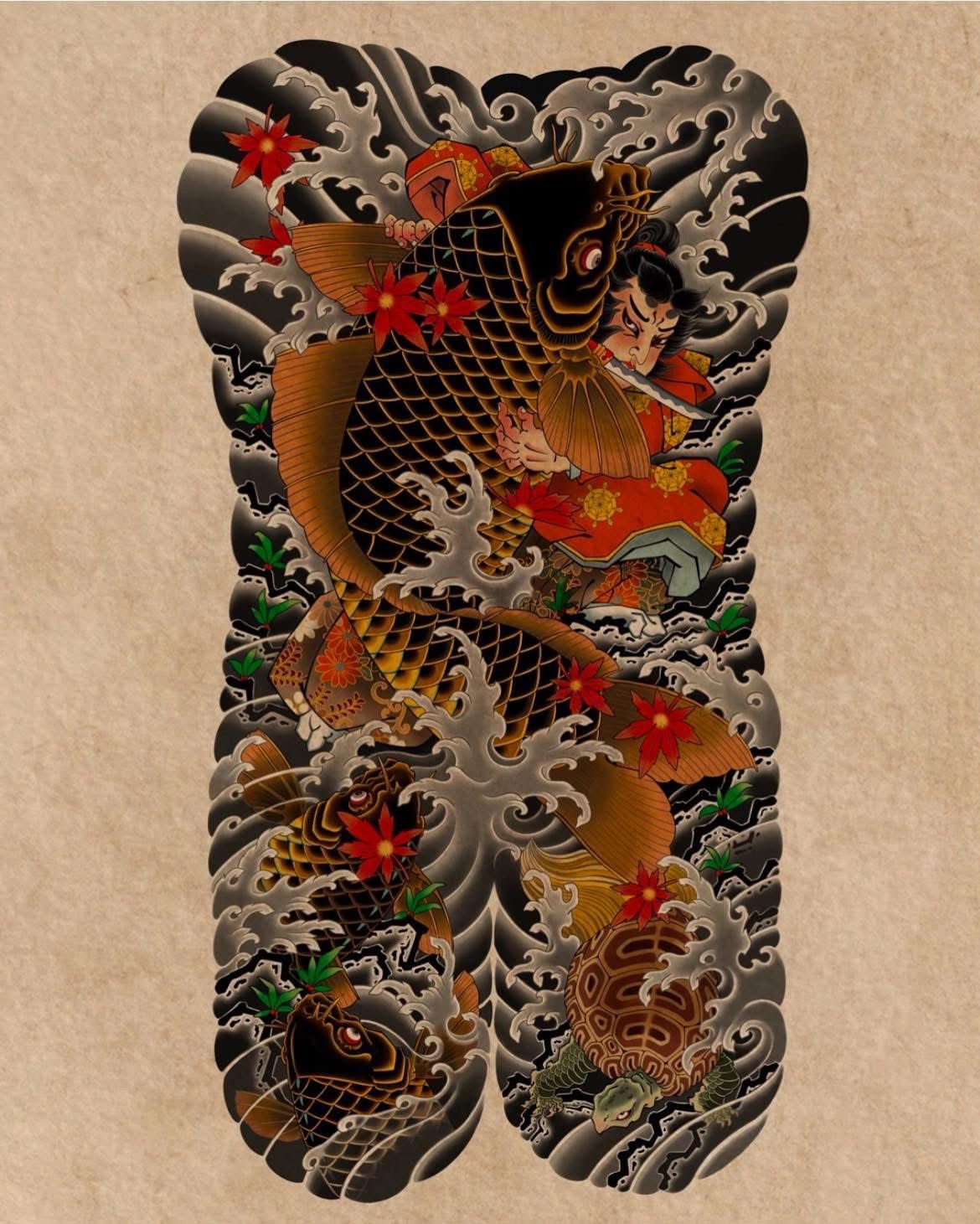 900+ ý tưởng hay nhất về Samurai tattoo trong 2026
