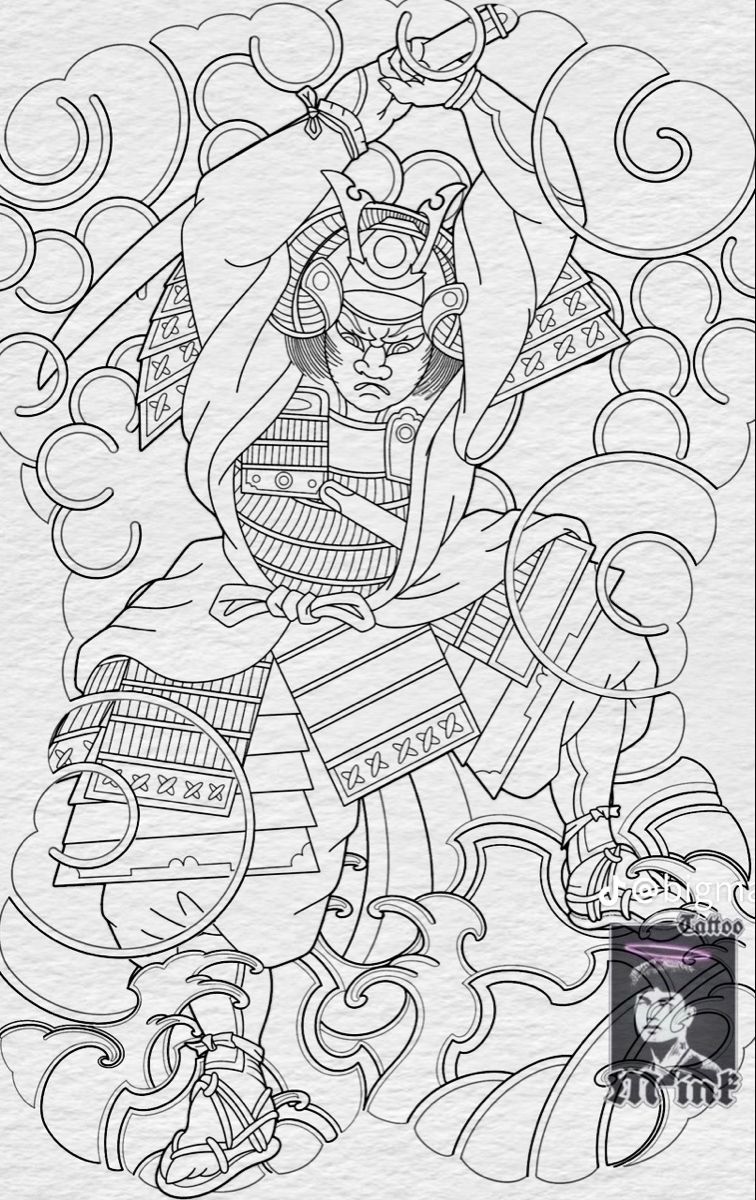 900+ ý tưởng hay nhất về Samurai tattoo trong 2026