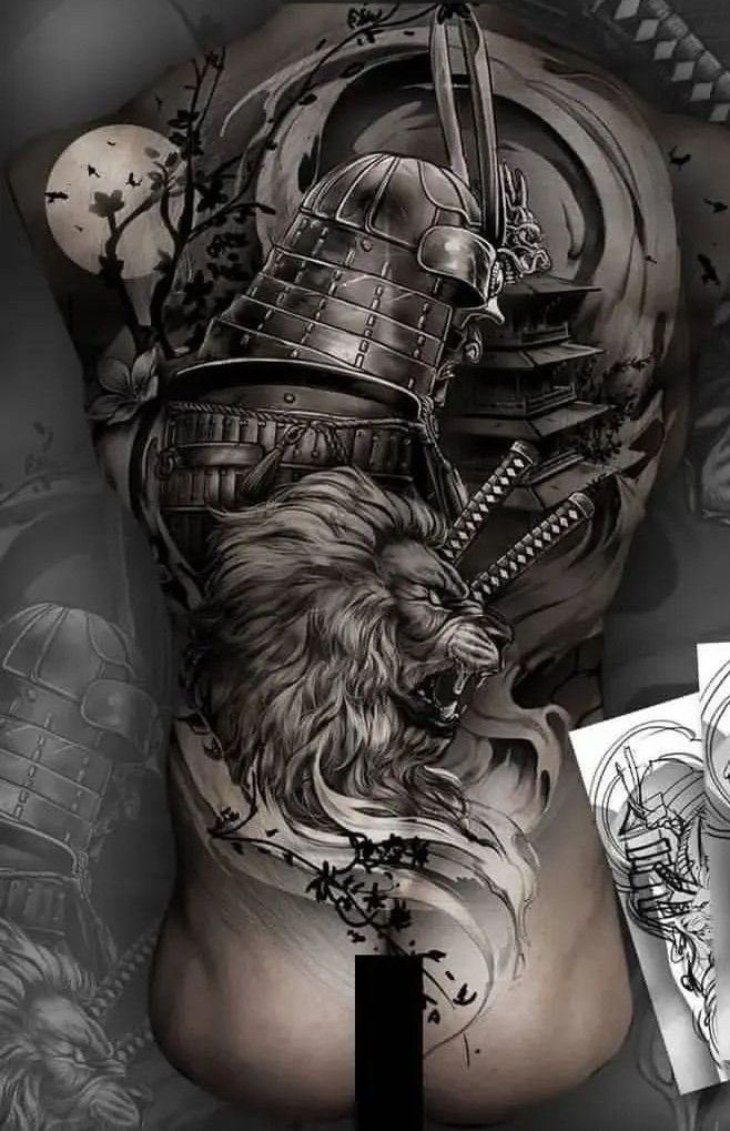 900+ ý tưởng hay nhất về Samurai tattoo trong 2026