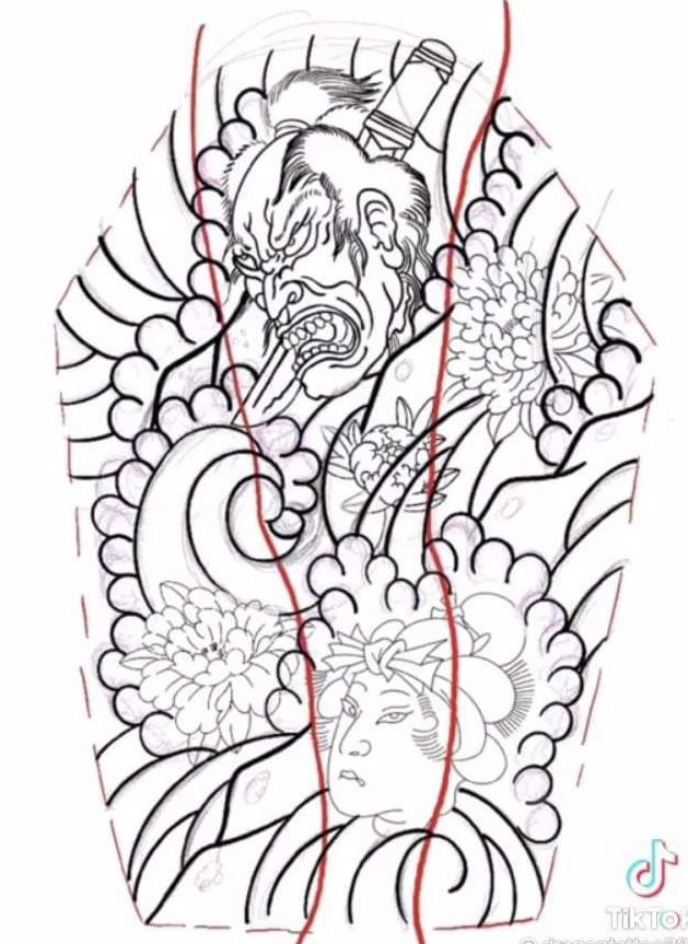 900+ ý tưởng hay nhất về Samurai tattoo trong 2026